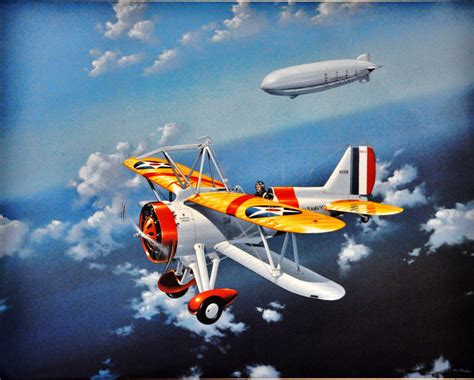 Curtiss F9c Sparrowhawk 1930s American Military History Fly Navy