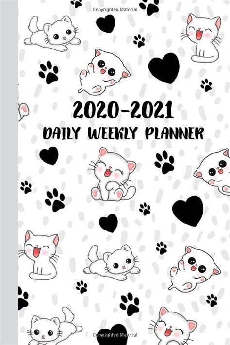 2020 2021 Daily Weekly Planner Two Years 24 Months Schedule Organizer