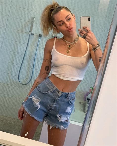 Miley Cyrus See Through And Sexy 7 Photos Thefappening