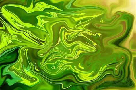 Abstract Beautiful Colour Liquid Marble Swirl Texture Background Stock