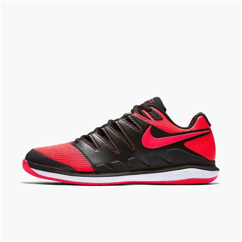 Nike Mens Air Zoom Vapor X Tennis Shoes Blackred