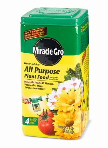 Miracle Gro® Water Soluble All Purpose Plant Food 5 Pound 5 Pound