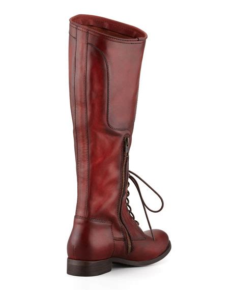 Frye Melissa Lace Up Riding Boot