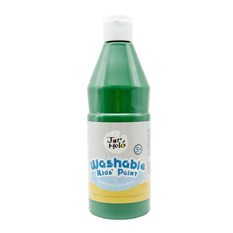 Jarmelo Washable Paint For Kids Dark Green 500ml Shop Today Get