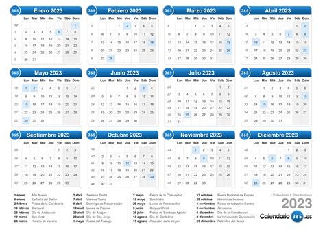 Calendario 2023 Para Imprimir Con Feriados Mexico Imagesee