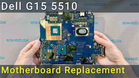 Dell G15 5510 Motherboard Replacement Guide Youtube