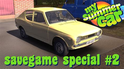 My Summer Car Savegame Special 2 🔴 Live German Youtube
