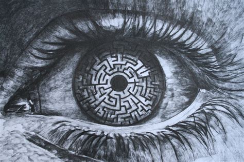 Eye By Pierzyna Maze Drawing Maze Runner Eye Drawing