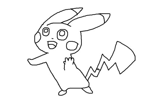 Pikachu Lineart Free To Use By Pokemon Anime Fan 18 On Deviantart