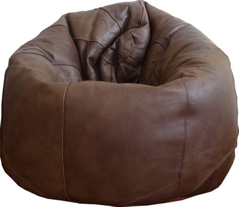 Luxury Adult Leather Beanbag A Large Leather Beanbag Pod 8 Panels