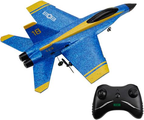 Mini Rc Fa 18c Hornet Blue Angels Model Toy Drone F 18