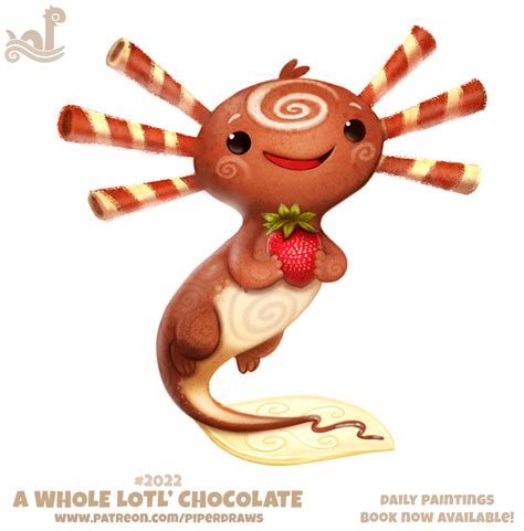 Artstation Daily Paint 2022 A Whole Lotl Chococlate