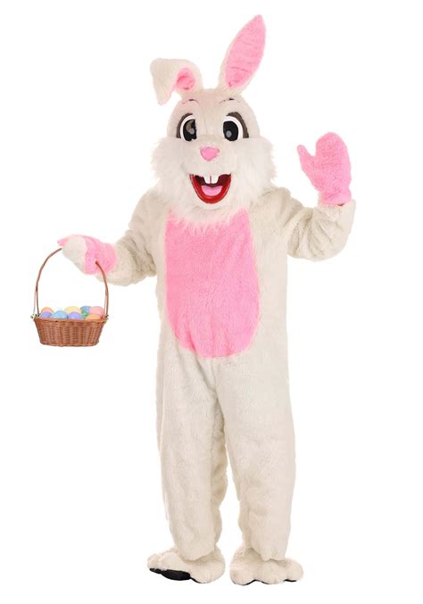 Adult Easter Bunny Mascot Costume