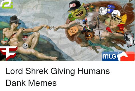 Sfu Obey Mlg Mug Lord Shrek Giving Humans Dank Memes Dank Meme On