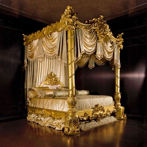 Mahogany antique bed with isolated with clip path. Pin by Tayler Primm on Baroque | King size canopy bed ...