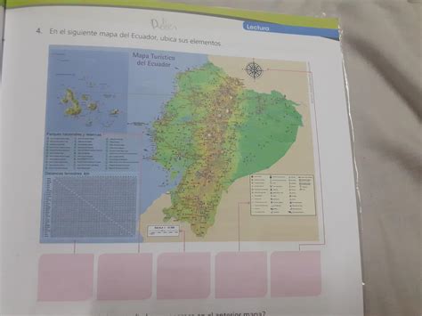 En El Siguiente Mapa Del Ecuador Ubica Sus Elementos Mapa The Best