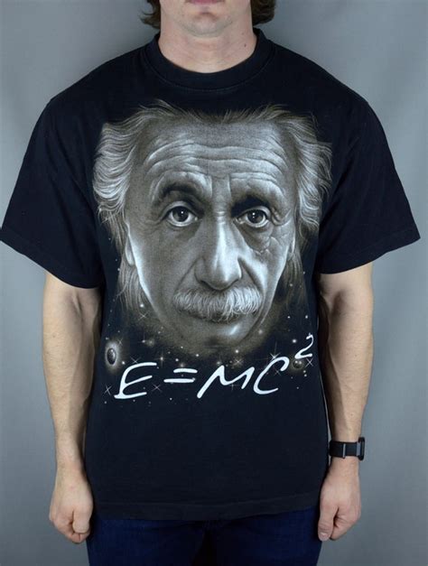 Vintage Albert Einstein T Shirt Single Stitch Etsy