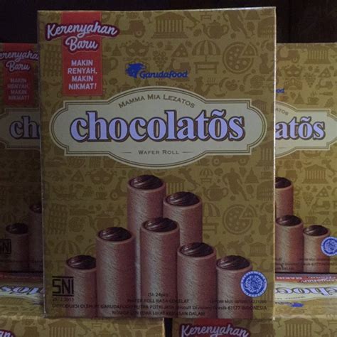 Jual Chocolatos Wafer Roll Isi Pcs Boks Shopee Indonesia