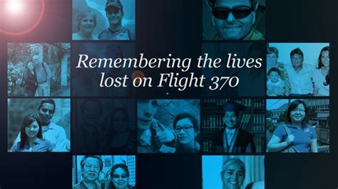 Remembering The Passengers Of Mh370 Cnn