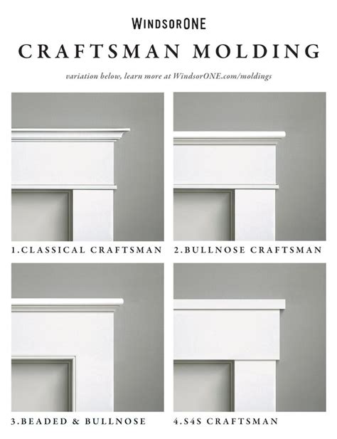 Craftsman Casing Options Windsorone Interior Window Trim Moldings