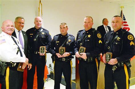 Salem County Sheriffs Office Honors Employees Volunteers At Awards