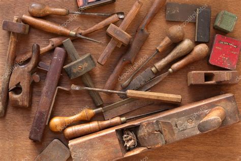 Family owned + operated since 1981. Vintage Woodworking Tools — Stock Photo © robynmac #5526143