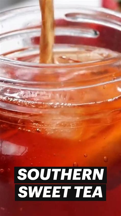 Southern Sweet Tea Refreshing Southern Thirst Quencher Drink Summer