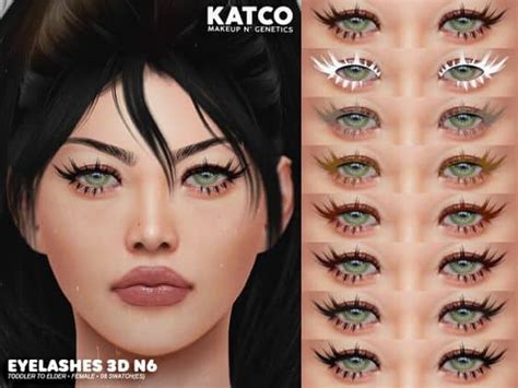 35 Stunning Sims 4 Eyelashes To Create A Lovely Sim