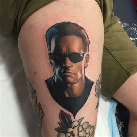 Wa Ink Tattoo Terminator Tattoo By Dan Molloy Terminator Tattoo