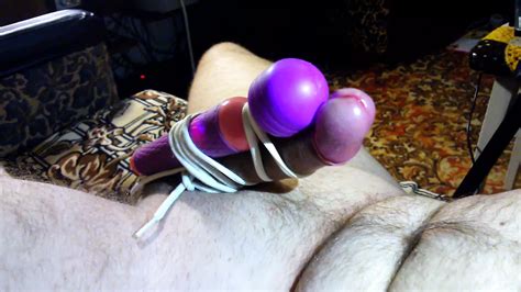 tightly tied vibrator to cock and big cumshot gay porn b6 xhamster
