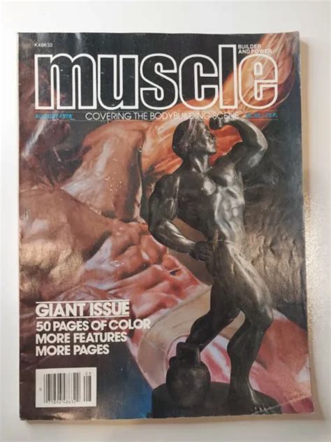 muscle builder bodybuilding magazine joe weider arnold schwarzenegger ferrigno 14 25 picclick