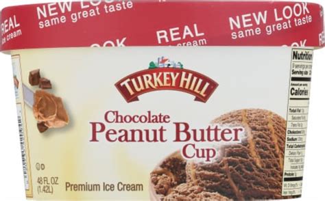 Turkey Hill Chocolate Peanut Butter Cup Ice Cream 48 Fl Oz Smiths