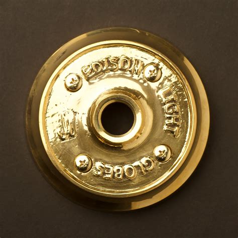 Polished Cast Brass Plumbing Pipe Flange Plate