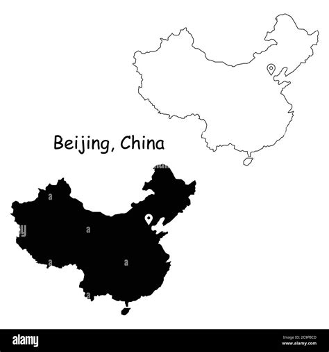 Contorno Del Mapa De China Fotografías E Imágenes De Alta Resolución