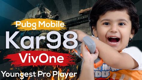 Pubg Mobile Youngest Indian Gamer 5 Year Boy Killed Like Pro With K98