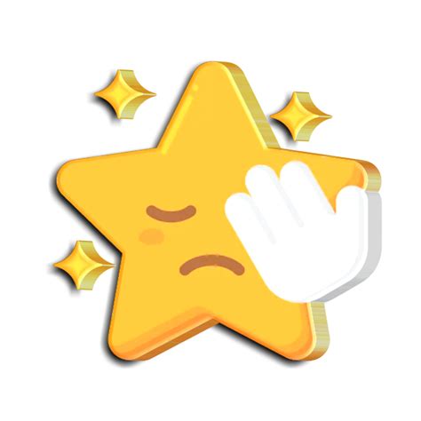 Cute Star Emoji 12959029 Png