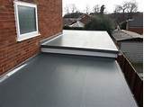 Flat Roof Gutter Installation Images