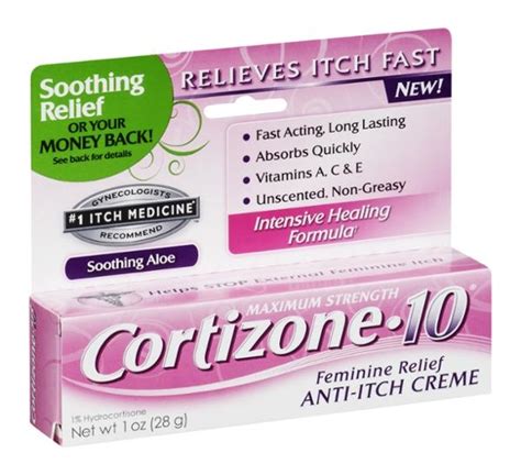 Cortizone 10 Maximum Strength Feminine Relief Anti Itch Creme Hy Vee Aisles Online Grocery