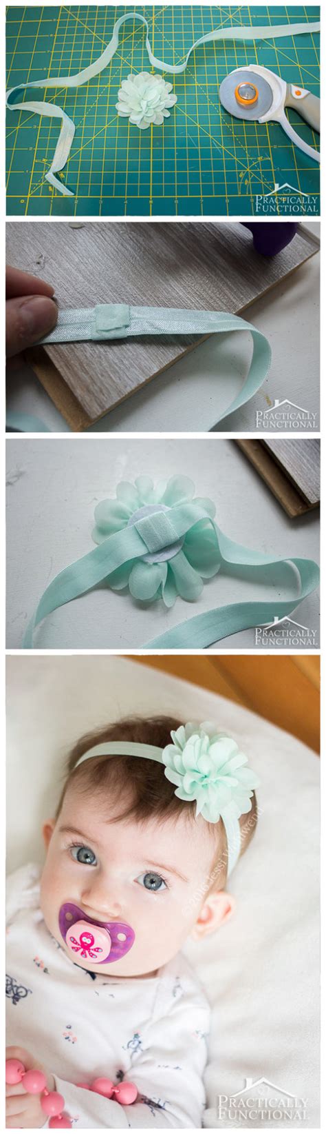 How To Make Diy Baby Flower Headbands No Sewing Required
