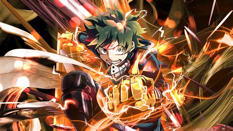 One For All My Hero Academia Wallpapers On Wallpaperdog