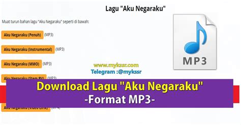 Are you see now top 20 lagu negaraku results on the my free mp3 website. Download Lagu "Aku Negaraku" -Format MP3- & Lirik Lagu ...