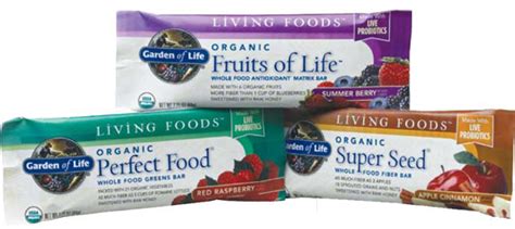 (many are packed with sugar and artificial ingredients.) 16 granola bars that are actually healthy. Garden of Life Living Food Bars are Recommended in The ...