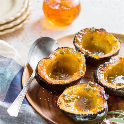 Sage Honey Roasted Acorn Squash National Honey Board