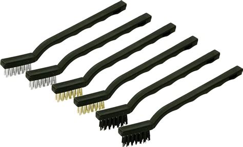 Rolson Pc Wire Brush Set Amazon Co Uk Diy Tools