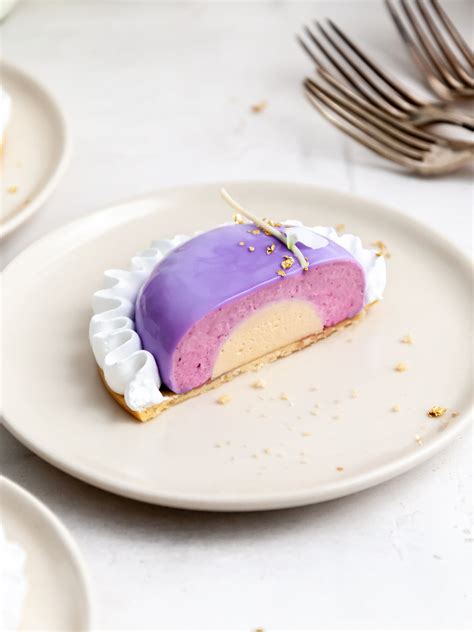 Blueberry And Caramel Mousse Cakes — Julie Marie Eats