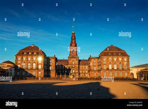 Christiansborg Palace In Copenhagen Denmark Danish Parliament Building