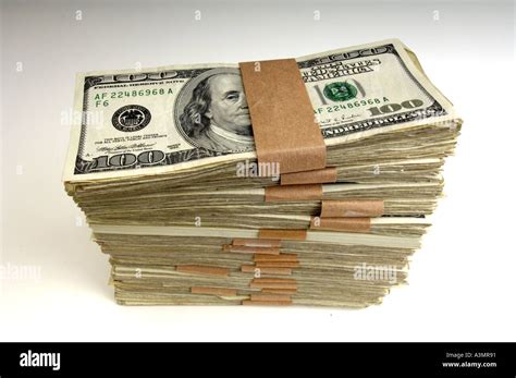 Bundles Of 100 Dollar Bills Us Stock Photo 3532688 Alamy