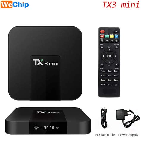 Tx3 Mini Android 71 Smart Tv Box 1gb8gb 2gb16gb Amlogic S905w Quad