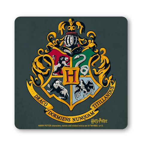 Maybe you would like to learn more about one of these? Hogwarts Logo - Harry Potter - Wappen - Film - Untersetzer ...