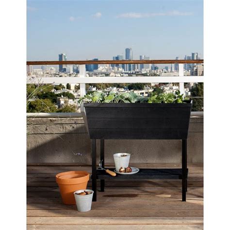 Keter Urban Bloomer 32.3 in. W x 30.7 in. H Brown Resin ...